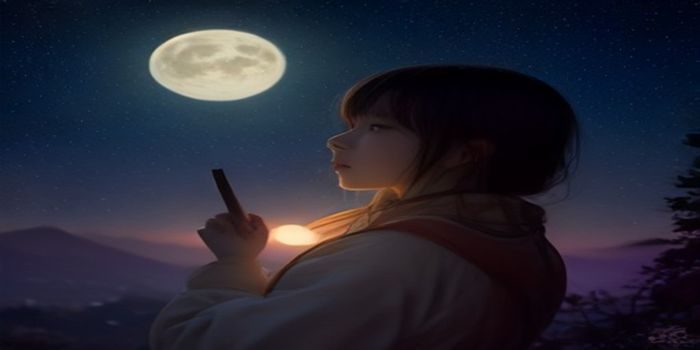 午夜蓝背景下「伊人大香蕉」四个大字以电光蓝色呈现，周围点缀网络词汇云图，营造网络文化研究的学术氛围